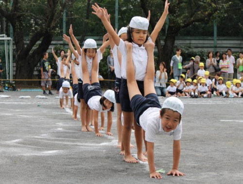 組体操　決まった　運動会